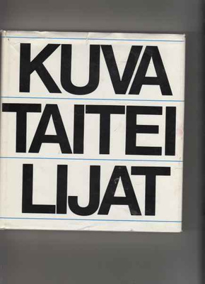 Kuvataiteilijat 1972: Suomen taiteilijas., WSOY 1972, skp.