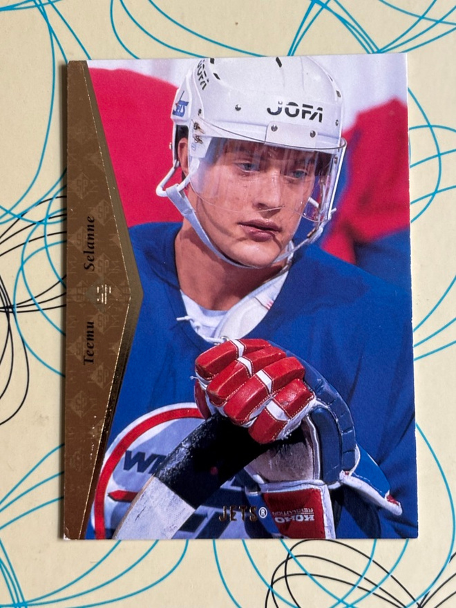 1994-95 SP #131 Teemu Selanne