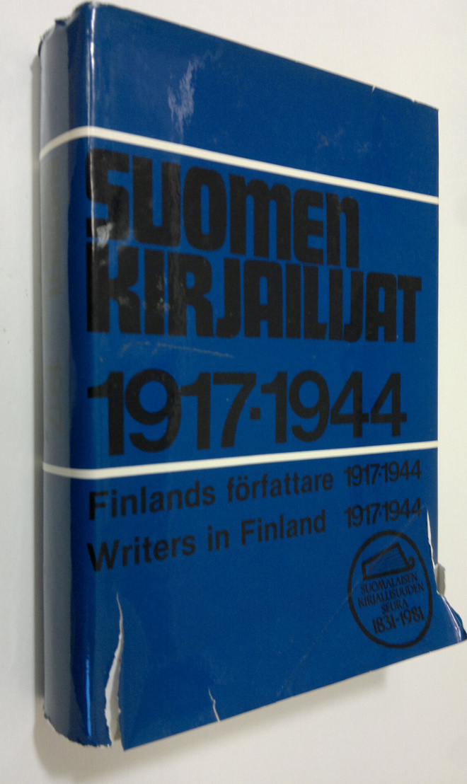Hannu (toim.) Launonen : Suomen kirjailijat 1917-1944 : p...