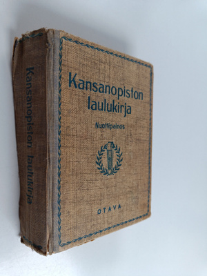 Kansanopiston laulukirja : nuottipainos