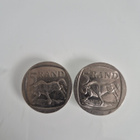 Etelä-Afrikka 2 kolikkoa 1994/1995 5 rand (14611) - pikkukuva 1