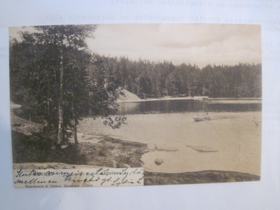 VANHA Postikortti Tammisaari 1904