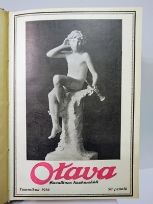 Otava - Kuvallinen kuukauslehti vuosikerta 1916 (sid.)