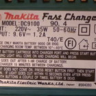 Makita Akkulaturi 7,2V & 9,6V (2kpl) - pikkukuva 4