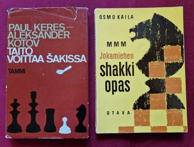 Shakki kirjat 2Kpl 1965
