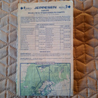 JEPPESEN EUROPE ILMAILUKARTTA E(H/L) 3 JA 4 1987 JA 1988 - pikkukuva 1