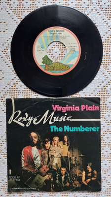 7" Roxy Music: Virginia Plain / The Numberer