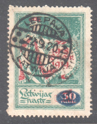 Latvia 1920 Mi 57
