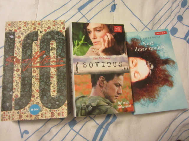 3 Pokkaria: Hustvedt, McEwan, Hiltunen