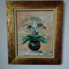 Kulta kehys KUKKATAULU 71x60cm - pikkukuva 3