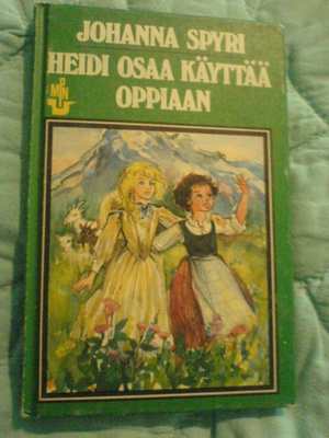 Johanna Spyri / Heidi osaa käyttää oppiaan