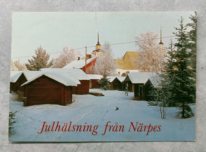 Närpiö, Joulukortti