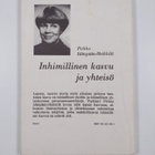 Pirkko Idänpään-Heikkilä : Inhimillinen kasvu ja yhteisö - pikkukuva 2
