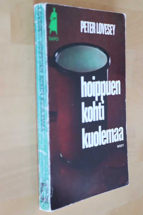 Peter Lovesey : Hoippuen kohti kuolemaa ( 1.p. 1971 SAPO )