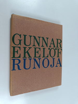 Gunnar Ekelöf : Runoja