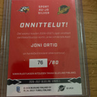Joni Ortio Sport Silver signatuner blueline 26-27 - pikkukuva 2