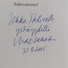 Max Jakobson : Tulevaisuus (signeerattu, tekijän omiste) - pikkukuva 3