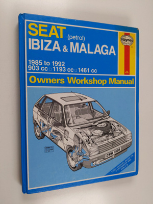 Seat Ibiza & Malaga Petrol (85 - 92) with 903 cc, 1193 cc...