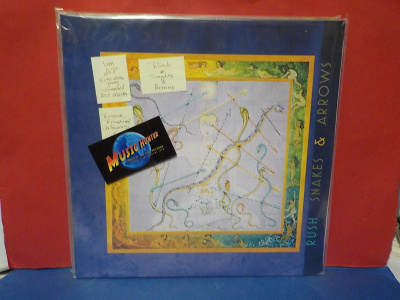 RUSH - SNAKES & ARROWS UUSI GER 2026 PRESS GATEFOLD 2LP