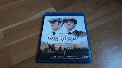 The Greatest Game Ever Played Blu-ray Suomijulkaisu