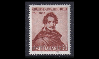 Italia 1154 ** Giuseppe Gioacchino Belli (1963)