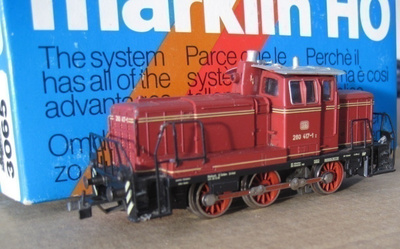 Märklin V260 telex dieselvaihtoveturi