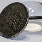 Italia 500lira 1961 (hopeaa) - pikkukuva 3