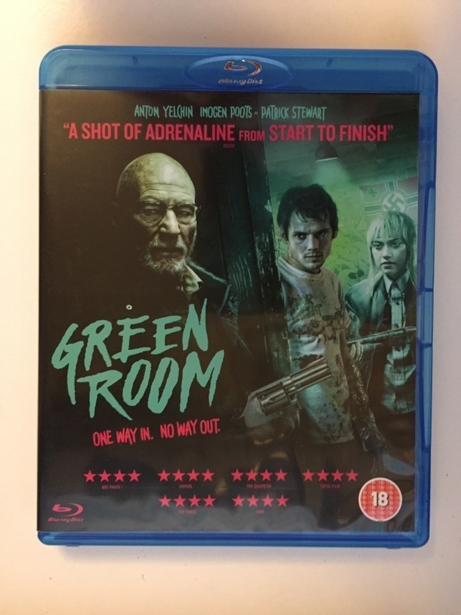 Green Room (2015) Blu-ray (Patrick Stewart, Anton Yelchin)