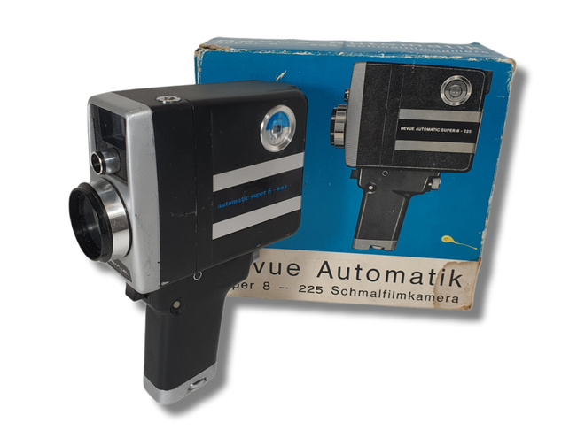 Kaitafilmikamera (Revue Automatik Super 8 - 225)