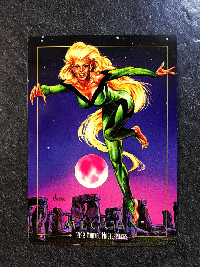 1992 Marvel Masterpieces #55: Meggan (SkyBox)