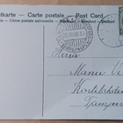Pariskunta jouluostoksilla lumisateessa, p. 1908 - pikkukuva 2