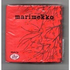 MARIMEKKO °°LUMIMARJA°°- SERVETTIPAKETTI / (RED) uusi - pikkukuva 2
