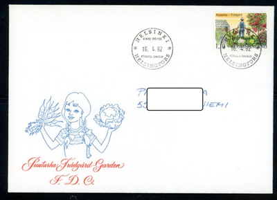 FDC 1982 Puutarhamme