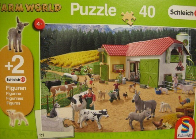 SCHLEICH FARM WORLD PALAPELI JA 2 ELÄINTÄ