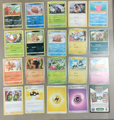 Pokemon kortteja 20kpl. Erä 7
