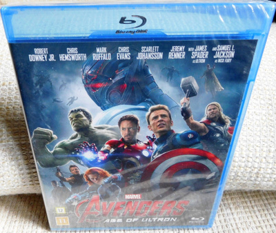 Avengers - Age Of Ultron (muoveissa) Blu-ray