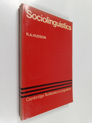 R.A. Hudson : Sociolinguistics