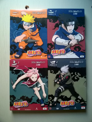 Naruto 1-4 DVD