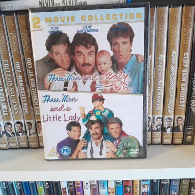 Kolme miestä ja baby ja Kolme miestä ja pikku neiti 2 dvd