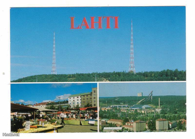 LAHTI: Radiomastot ym (monikuvakortti)