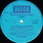 Zombies - The World Of The Zombies LP Vinyyli - pikkukuva 3