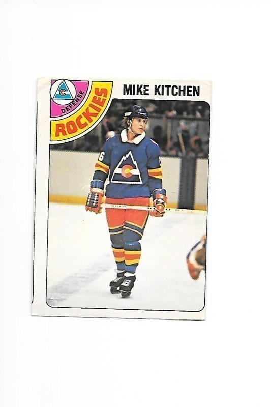 1978-79 OPC #338 Mike Kitchen Colorado Rockies