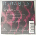 RIHANNA - SHUT UP AND DRIVE CDS - pikkukuva 2