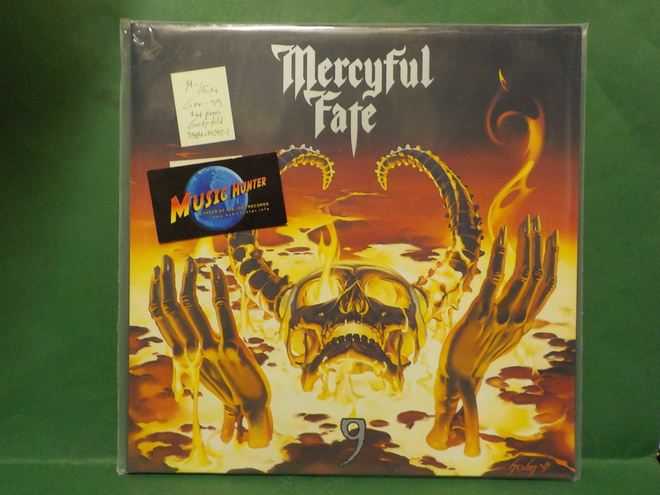 MERCYFUL FATE - 9 M-/EX+ GER -99 1ST PRESS LP