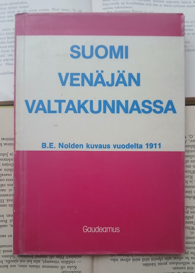 B. E. Nolde - Suomi Venäjän valtakunnassa (POISTO!)