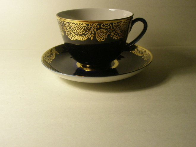 LOMONOSOV RUSSIAN PORCELAIN GOBOLT TEEK.+ASETTI