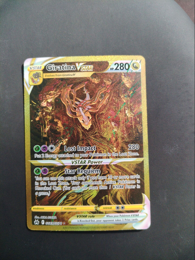 Giratina Vstar GG69/70