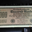 Germany Saksa 1000 Mark 1922 P76 VF-XF - pikkukuva 1