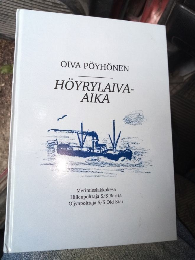OIVA PÖYHÖNEN :  HÖYRYLAIVA-AIKA ( SIGNED)