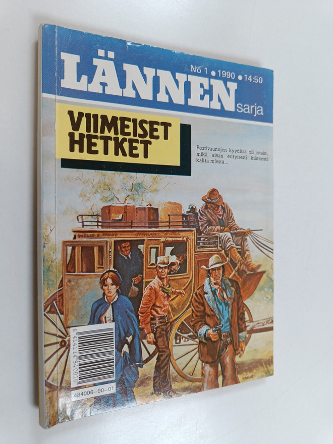 Kirk Hamilton : Lännensarja 1/1990 : Viimeiset hetket